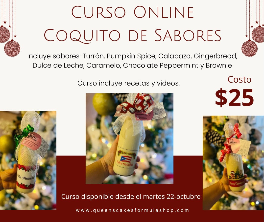 Curso Coquito de Sabores (Christmas Edition)