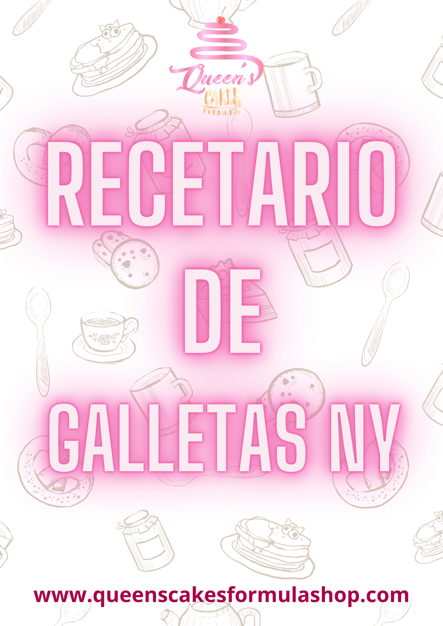 Recetario Galletas NY (FAVOR LEER DESCRIPCIÓN)