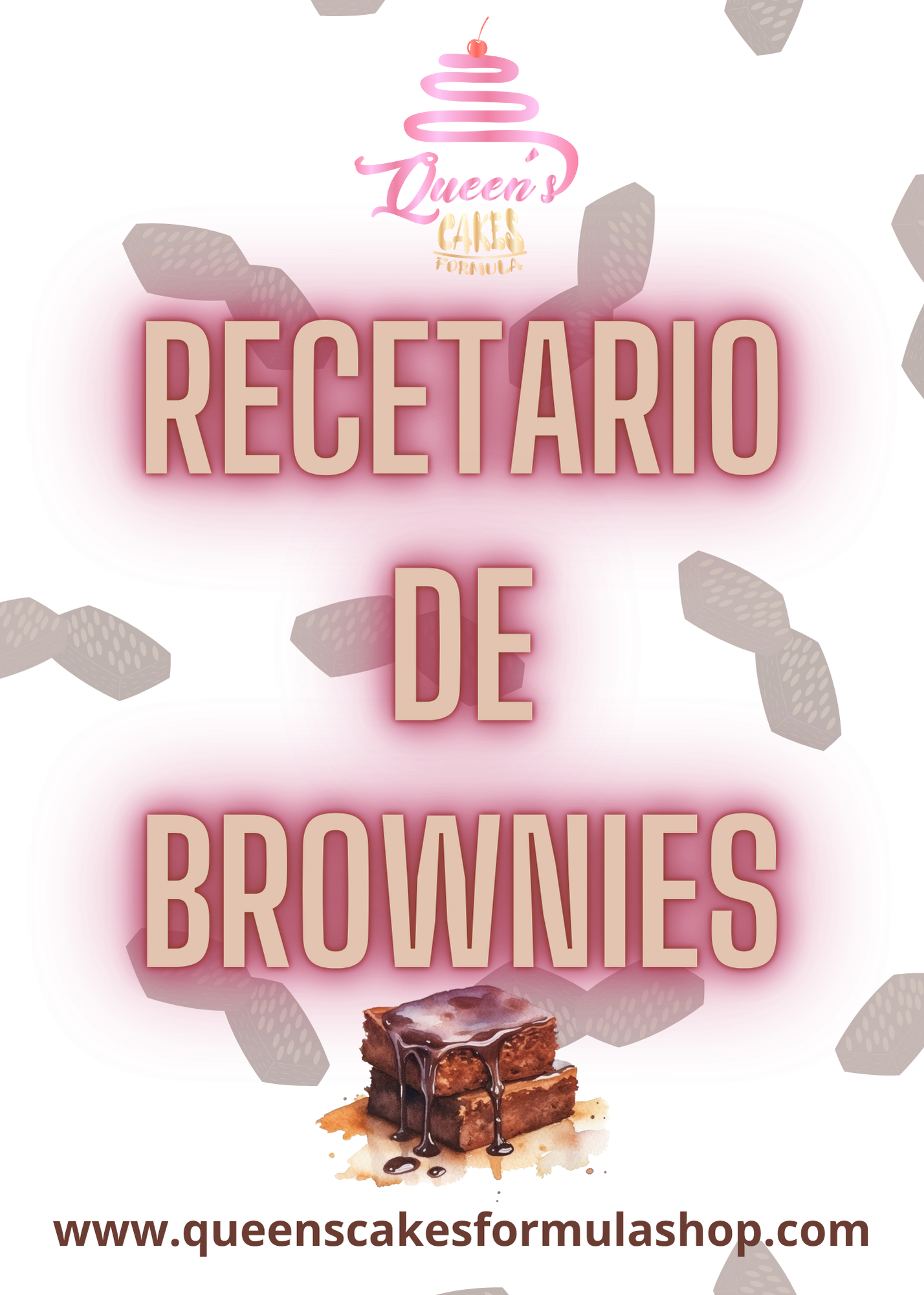 Recetario de Brownies (FAVOR LEER LA DESCRIPCIÓN)