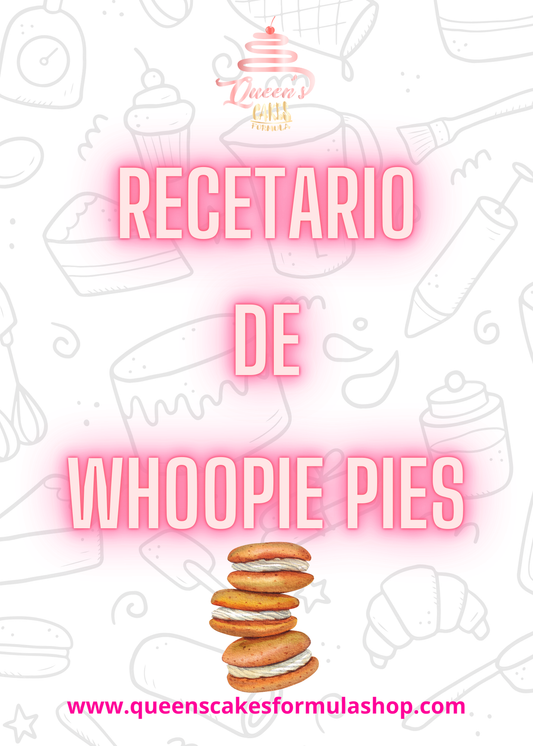 Recetario de Whoopie Pies (FAVOR LEER DESCRIPCIÓN)